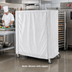Thumbnail image #2 for Metro Waterproof Vinyl-Nylon Coated Cart Cover for 72 x 24 x 74 Inch Queen Mary & Banquet Carts