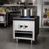 Thumbnail image #2 for Serv-Ware SSSP-1 Single Burner Natural Gas Stock Pot Range