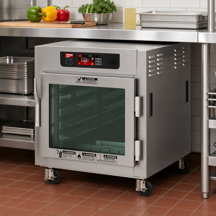 Product image #2 for Metro C5 8 Series Controlled Temperature Mobile Undercounter Heated Holding Cabinet