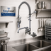 Thumbnail image #2 for T&S Brass EasyInstall Wall-Mount Pre-Rinse Unit with 12-Inch Add-On Faucet