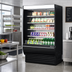 Thumbnail image #3 for Turbo Air 48-Inch Extra Deep Vertical Open Display Merchandiser, 23.2 Cu. Ft., Black