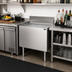 Thumbnail image #2 for Krowne Royal Series Stainless Steel Underbar Ice Bin/Cocktail Unit, 24 x 19 in., 97-lb Ice Capacity