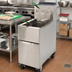 Thumbnail image #2 for Dean Super Runner SR142G Value Gas Fryer, Floor Model, 43 lb Capacity