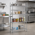 Thumbnail image #2 for Advance Tabco Special Value Series Chrome Wire Shelving Unit with 4 Shelves, 42