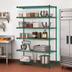 Thumbnail image #3 for Metro Super Erecta Metroseal 3 Add-On Wire Shelving Unit, 60W x 21D x 74H, 5 Shelves