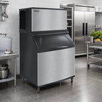 Thumbnail image #2 for Koolaire KDT1700A Air-Cooled Self-Contained Full-Dice Cube Ice Machine, 1652 lb/24 Hr, 48-Inch Wide