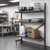 Thumbnail image #2 for Metro SmartLever Cantilevered Shelving Add-On Kit for 72-Inch Wide x 21-Inch Deep Shelves