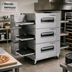 Thumbnail image #2 for Lincoln Impinger Low Profile 1600 Series Triple-Stack Gas Conveyor Oven Package