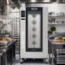 Thumbnail image #2 for UNOX ChefTop MIND.Maps Plus BIG Electric Roll-In Combi Oven, 20 GN 2/1 or 16 Full-Size Sheet Pan Capacity