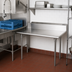 Thumbnail image #2 for John Boos E-Series Clean Straight Dish Table, 48 x 30 Inches, Right-to-Left Operation