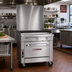 Thumbnail image #2 for Southbend Platinum 36-Inch Heavy Duty Gas Charbroiler Range with Cabinet Base and Cast Iron Grates