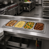 Thumbnail image #2 for Hatco Top-Mount Drop-In Rectangular Non-Insulated Heated Well for Four Third-Size Pans, 120V Low Watt, With Drain