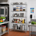 Thumbnail image #2 for EAGLEbrite 5-Tier Wire Add-On Shelving Unit, 30