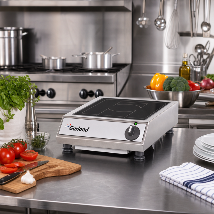 Product image #2 for Garland Quick Ship Countertop Induction Baby Hob Cooktop, 1 Burner, 3.5 kW