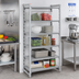 Thumbnail image #3 for Cambro Camshelving Premium 5-Shelf Solid Stationary Starter Unit, 21-Inch Deep x 24-Inch Wide x 84-Inch High, Speckled Gray