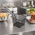 Thumbnail image #2 for American Metalcraft Mini Rectangular Stainless Steel Fry Basket with 4-Inch Handle