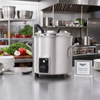 Thumbnail image #2 for Vollrath Cayenne® 7217210 11-Quart Countertop Stock Pot Kettle Rethermalizer, Wet Operation, Aluminum, Thermostatic Control
