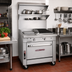 Thumbnail image #2 for Southbend Platinum 32-Inch Heavy Duty Gas Range with 16-Inch Griddle and 16-Inch Charbroiler, Cabinet Base