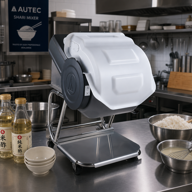 Product image #2 for AUTEC SHARI MIXER Large Countertop Vinegar & Rice Mixer, 29 lb Capacity