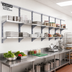 Thumbnail image #2 for Quantum 14-Foot Aluminum Overhead Track Shelving Kit