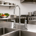 Thumbnail image #2 for Commercial Deck-Mount Low-Lead Faucet with 8