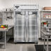 Thumbnail image #2 for Continental Refrigerator 2FNSSGD Two-Section Standard Depth Display Freezer with Narrow Glass Doors