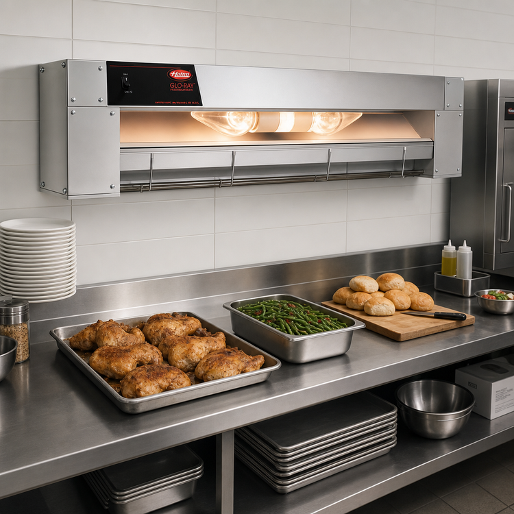 Product image #2 for Hatco Glo-Ray® GRAL-120 120-Inch Lighted Infrared Strip Heater