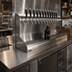 Thumbnail image #2 for Perlick 4076DN10 10-Faucet Modular Wall-Mount Glycol-Cooled Draft Beer Dispensing Tower