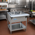 Thumbnail image #2 for Castle 45.7-Inch Open Well Electric Hot Food Table with 3 Wells for 12 x 20 Pans