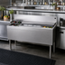 Thumbnail image #2 for Glastender CBA-48L Underbar Combo Ice Bin and Cocktail Unit with Left Bottle Well, 48 Inch W x 19 Inch D