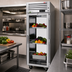 Thumbnail image #2 for Turbo Air PRO Series Pass-Thru Glass-Front/Solid-Rear Reach-In Refrigerator, 1 Section, 26.48 Cu. Ft., Top-Mount Self-Contained