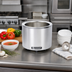 Thumbnail image #2 for Adcraft 11 Qt Round Electric Countertop Food Cooker/Warmer Base Only, Convertible to 7 Qt, Stainless Steel