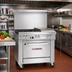 Thumbnail image #2 for Southbend Ultimate 36-Inch Gas Restaurant Range with 2 Non-Clog Burners, 24-Inch Thermostatic Griddle and Standard Oven