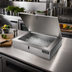 Thumbnail image #2 for Randell Custom & Serving Drop-In Ice Bin Without Cold Plate, 60 lb Capacity, Stainless Steel Top and Interior
