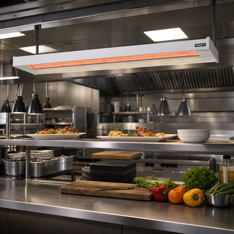 Product image #2 for Nemco 24-Inch Single Lighted Remote-Control Infrared Strip Heater