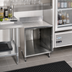 Thumbnail image #2 for CHOICE Underbar Drainboard Cabinet, Open Front, 18 Inch W x 19 Inch D