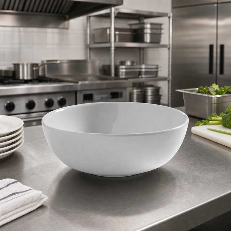 Product image #2 for American Metalcraft Crave Collection 24 oz Round Melamine Bowl, Cloud