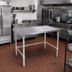Thumbnail image #2 for John Boos Stallion Safety Edge Stainless Steel Work Table, 60