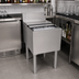 Thumbnail image #2 for Glastender IBB-18 Underbar Stainless Steel Ice Bin with Sliding Cover, 64 lb. Capacity