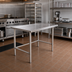 Thumbnail image #2 for 48 x 36 Inch Stainless Steel Work Table with Reinforced Top and Open Base