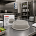 Thumbnail image #3 for Cambro Versa Camcover Round Fiberglass Plate Cover, 8-1/4 Inch Inside Diameter, Granite Gray
