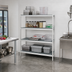 Thumbnail image #2 for Fermostock 4-Tier Polymer Add-On Shelving Expansion Kit, 59