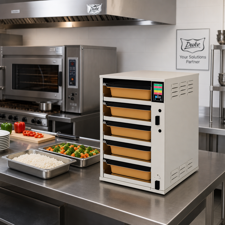 Product image #2 for Duke ReadyFlex™ RFHU-51F 5-Compartment Full-Size Hot Holding Cabinet
