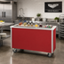 Thumbnail image #2 for Vollrath 4-Series Signature Server ADA Modular Stainless Steel Beverage Counter with Enclosed Base, 46 x 28 x 34 Inches
