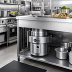 Thumbnail image #2 for InSinkErator SS-500™ SS-500-12B-CC202 Commercial Food Waste Disposer Package, 5 HP, Stainless Steel, 12-Inch Bowl, Automatic Reversing