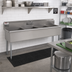 Thumbnail image #2 for Eagle Group Four-Compartment 430 Stainless Steel Utility Sink, 73-3/8 Inch W x 22 Inch D, 16-Gauge
