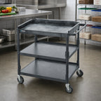 Thumbnail image #2 for Quantum PC4026SHELF 40 x 26 Inch Gray Additional Shelf for PC4026-33 and PC4026-33-3 Carts