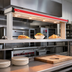 Thumbnail image #2 for Hatco Glo-Ray Designer Infrared Strip Heater with Lights, 87.5-Inch, 1.92 kW, Aluminum