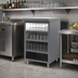 Thumbnail image #2 for Top Shelf 30-Inch Back Bar Glass Storage Cabinet with 3 Adjustable Shelves