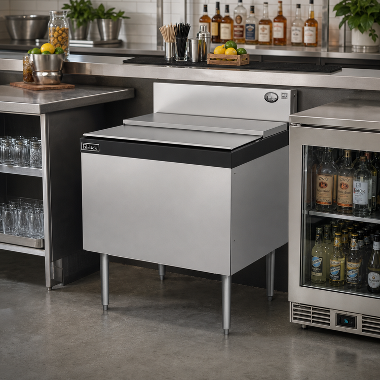 Product image #2 for Perlick Top Shelf TS Series 36-Inch Modular Underbar Ice Bin/Cocktail Unit, Non-Cold Plate